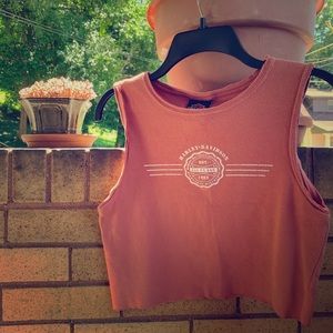 Harley-Davidson Cut-Off Style Crop Top